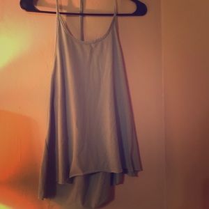 Sage cami T strap tank!